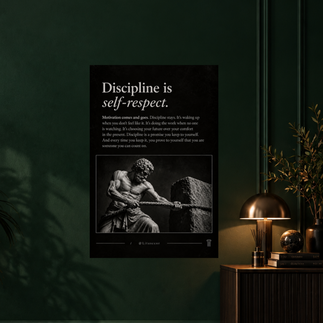 DISCIPLINE IS SELF-RESPECT